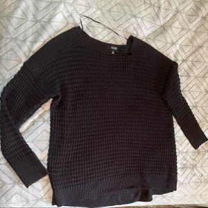 All black, thick knit ANA sweater! Size 3X